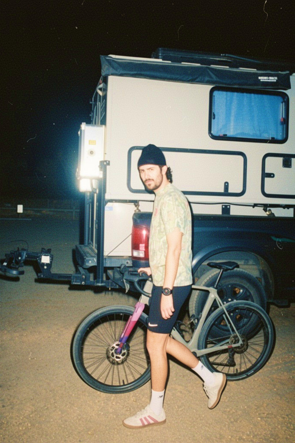 Algodón Cycling T-Shirt - Wood Camo