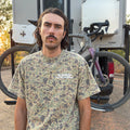 Algodón T-Shirt Cycling Jersey - Duck Camo