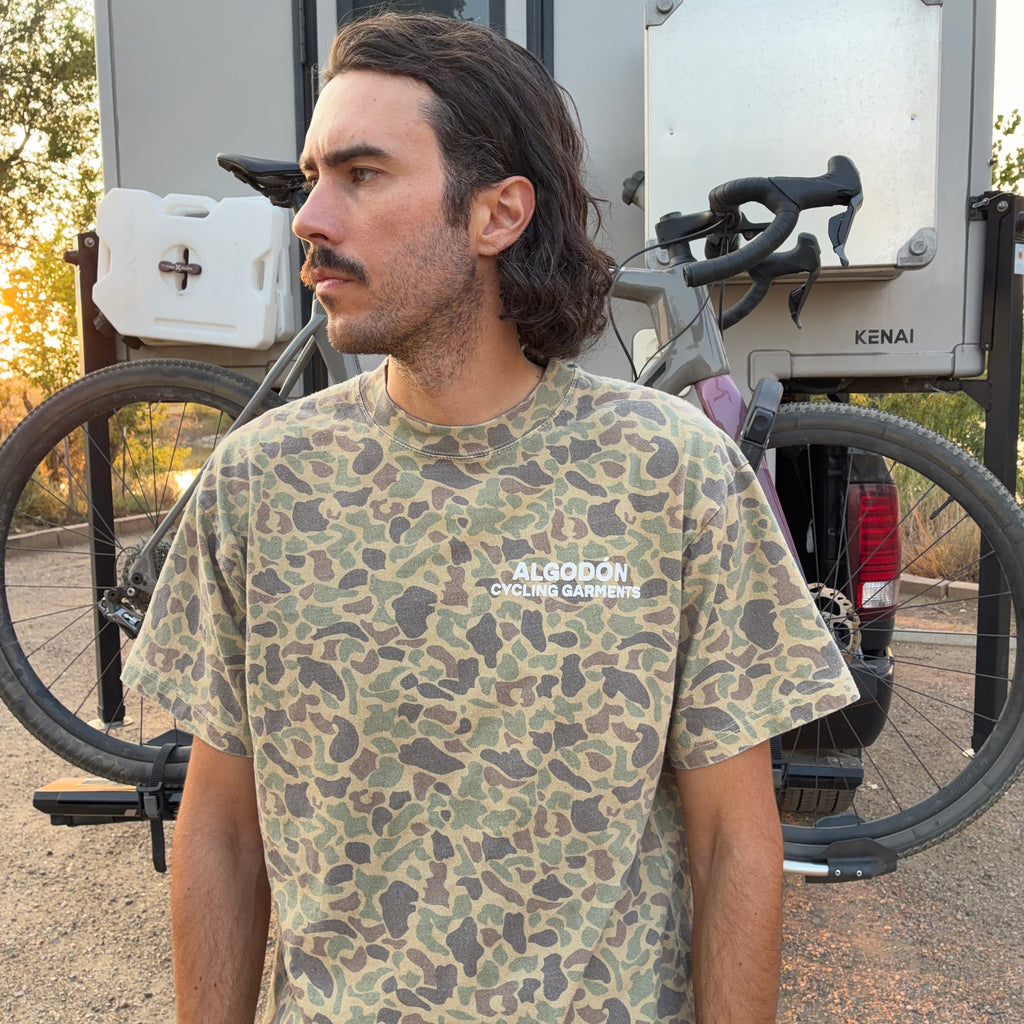 Algodón Cycling T-Shirt - Duck Camo