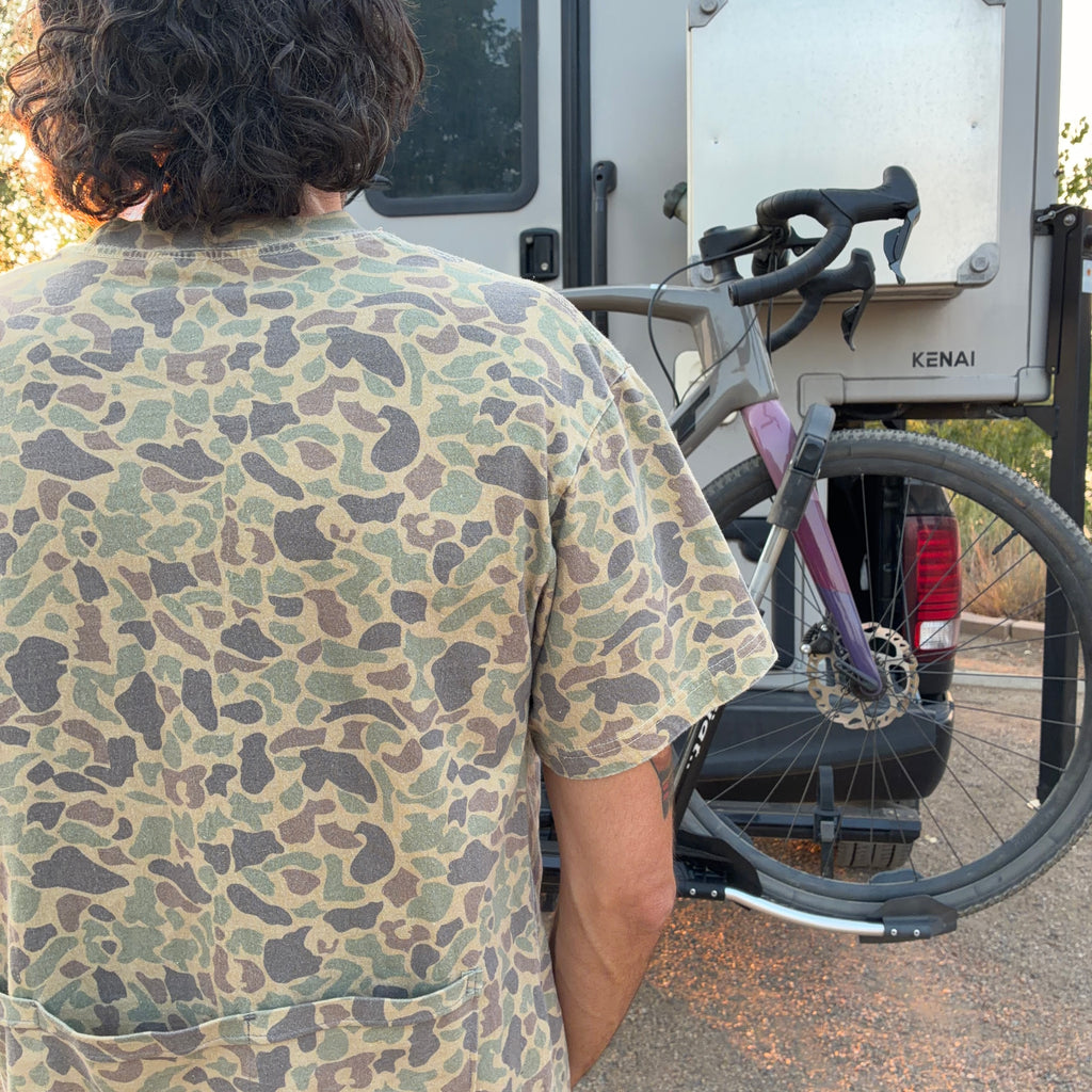 Algodón Cycling T-Shirt - Duck Camo