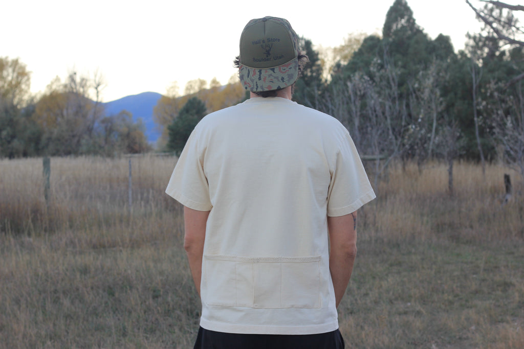 Algodón T-Shirt Cycling Jersey - Off White